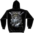 Never Retreate Never Surender - Military Hooded SweatShirt