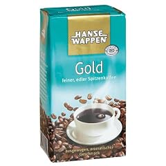 Hansewappen Kaffee Gold , 6er Pack (6 x 500 g Packung)