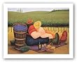 Summer Picnic by Lowell Herrero 24"x18" Art Print Poster