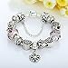 BAMOER Fashion Lover Sisters Charms Beads Bracelet For Women Girls 3 Size 7.09
