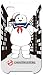 Ghostbusters iPhone 4S/4 Case (Marshmallowman)