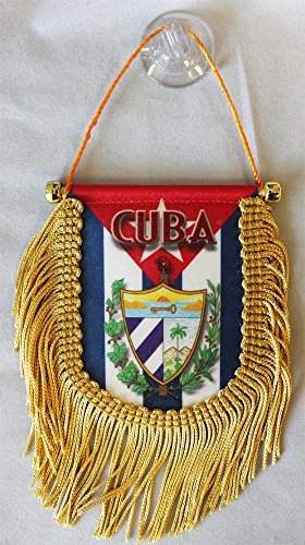 Cuba - Window Hanging Flag (Shield)