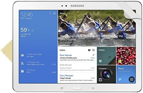 (12 Pack) Samsung Galaxy Tab Pro10.1 T520 Ultra Clear Invisible Premium Grade Screen Protector with LCD Polishing Cloth