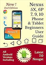 Nexus 5X, 6P, 7, 9, & 10 Phone & Tablet User Guide: All Android Versions Including NEW 7.0 Nougat
