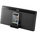 Sony RDPXF100IB Docking Station mit Radio für iPod/iPhone schwarz