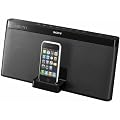 Sony RDPXF100IB Docking Station mit Radio f�r iPod/iPhone schwarz