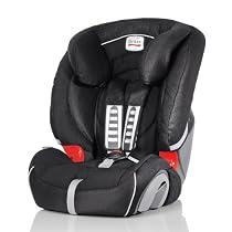 Britax Evolva 1-2-3 Plus Car Seat (Black Fusion) (Group 1, 2 and 3)