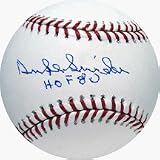 Duke Snider Autographed MLB Baseball with HOF 80 Inscription