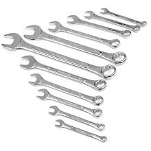 Powerbuilt 640378 Metric Combination Wrench Set, 11-Piece