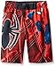Marvel Boys Spiderman Trunk-Little, Red/Black, 4