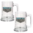 Kansas City Wizards Soccer 2pc 15oz Glass Tankard Set - Primary Team Logo MAJOR-LEAGUE-SOCCER Soccer