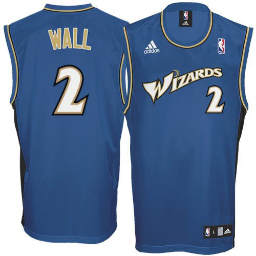 Adidas Washington Wizards John Wall Replica Road Jersey Extra Large