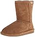BEARPAW Women's Eva Short Snow Boot,Hickory,6 M US