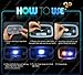 Classy Autos Lexus IS250 IS350 IS-F White Interior LED Package (8 Pieces)