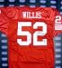 Patrick Willis Autographed/Hand Signed Football Jersey (San Francisco 49ers) SIZE XL