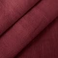 100% Leinen Stoff Meterware Bordeaux