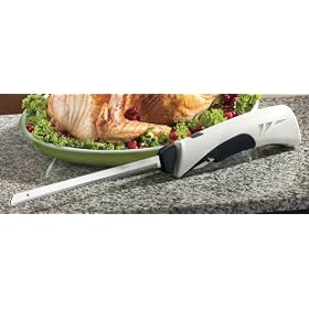 Ginsu Freedom Carver Cordless Rechargeable Carving Knife by Douglas Quikut
