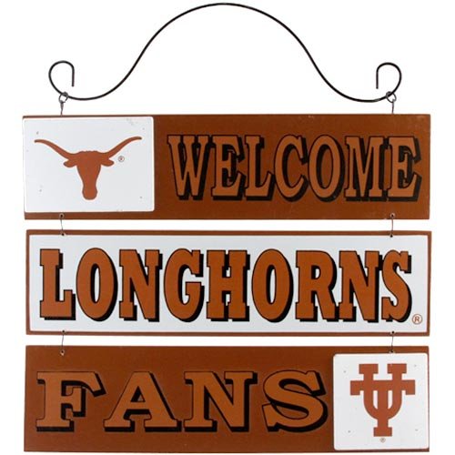 NCAA Texas Longhorns 12 Welcome Sign