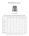 BIADANI Women Long Sleeve V-Neck Cardigan Sweater Navy Medium