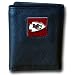 Kansas City Chiefs Genuine Leather Tri-fold Wallet