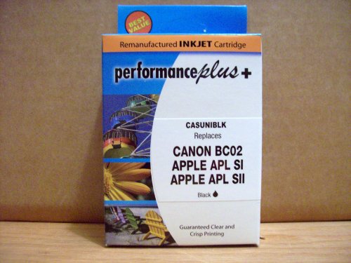 Genuine IJR Performance Plus Remanufactured Canon BC-02 (0881A003) Black in Retail Packaging