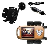 Nickelodean Mix Max Player car windshield holder with Car Charger - Uses Gomadic TipExchange