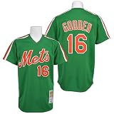 New York Mets Authentic 1985 Dwight Gooden St. Patrick's Day Jersey By Mitchell & Ness Size 56