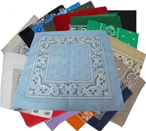 Paisley Cotton Bandanas