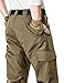 CQ-TLP103-BLK_36W/30L CQR Men's Tactical Pants Lightweight Assault Cargo TLP-103