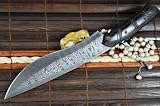 Sale- Custom Handmade Damascus Hunting Knife - Beautiful Bowie Knife - Full Tang
