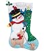 Snowman/Friends Stocking Felt Applique Kit