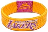 Los Angeles Lakers Bandz NBA Wristband - Gold