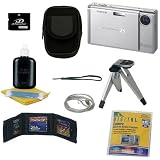 Fuji Z5fd Brushed Silver 6.3MP Digital Camera w/ Bonus Kit (Refurb)