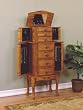 Woodland Oak Jewelry Armoire By Powell Furniture