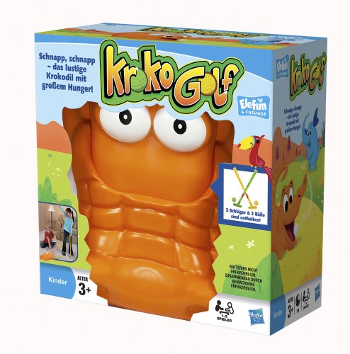 Imagen 4 de Hasbro 05296100 KroKo Golf - Juego de minigolf [importado de Alemania]