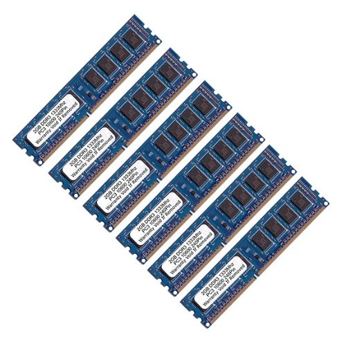 Komputerbay 24GB 6 X 4GB DDR3 DIMM 240 pin 1333Mhz PC3 10600 / PC3 10666 8-8-8-24 24 GB KIT