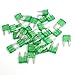 uxcell 30 Pcs 32V 30A Car Truck SUV Blade Fuses Green