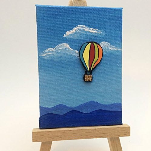 Hot Air Balloon Mini Painting