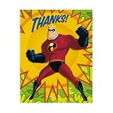 The Incredibles Thank You Notes 8ct
