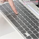 フルフラットキーボードカバー・PURE WRAP KEY #04 for Apple MacBook Series Flat Surface Keyboard Cover 半透明 PWK04