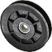 1/2 Inside x 3.98" Outside Diam, 1/2" Wide Pulley Slot, Glass Reinforced Nylon Idler Pulley