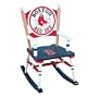 Guidecraft Boston Red Sox Children's Rocking Chair 12" Seat Height