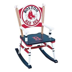 Boston Red Sox MLB Wooden Rocking Chair