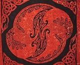 Review   / BOLD CELTIC TAPESTRY-SPREAD-TABLECLOTH-GORGEOUS