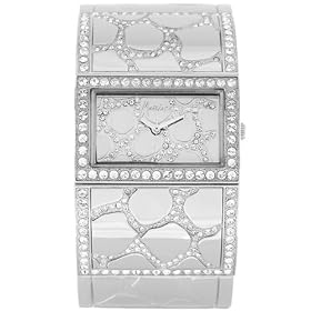 Marciano Crystal Animal Cuff Watch, SILVER