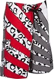 Mens Dual Color Leopard Striped Print Skate Surf Board Short / Swim Trunks - ( 3 Colors )