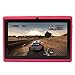 Yuntab 8GB 7 Inch Tablet PC Rosy Tablet with Pink Keyboard Case, Wifi Tablet Google Android 4.4 Dual Core Dual Camera