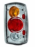 IPCW CWT-CE804CA Crystal Eyes Crystal Amber/Clear/Red Tail Lamp - Pair