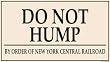 Do Not Hump Porcelain Refrigerator Magnet