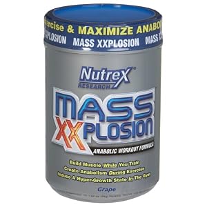 Nutrex Research - Mass Xxplosion Grape, 15 powder